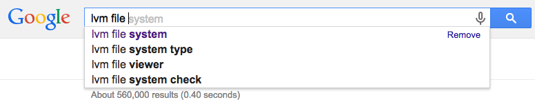 google autocomplete